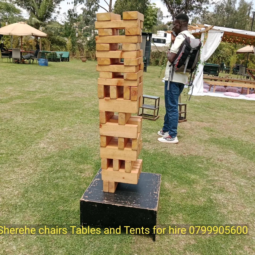 Giant Jenga Blocks from the Sherehe Events hire range, Nairobi - photo 2